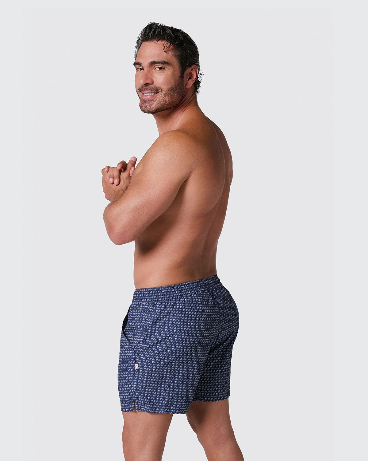 5" Eco-Friendly Men's Swim Trunk with Soft Inner Mesh Lining