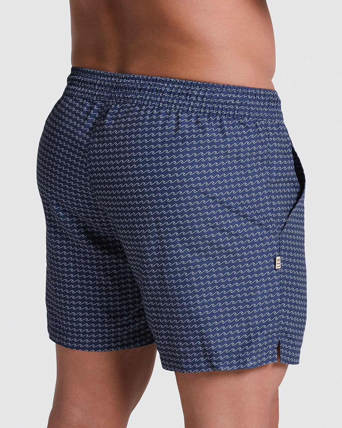 5" Eco-Friendly Men's Swim Trunk with Soft Inner Mesh Lining