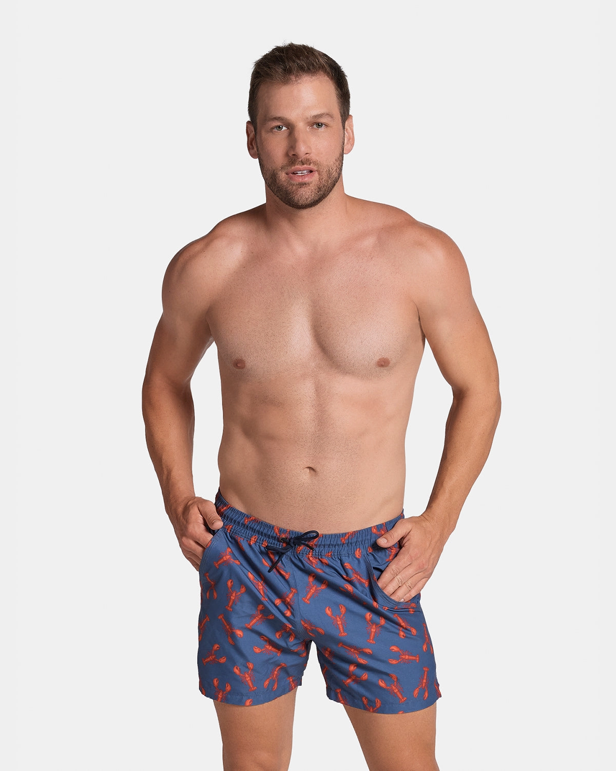 5" Eco-Friendly Men's Swim Trunk with Soft Inner Mesh Lining