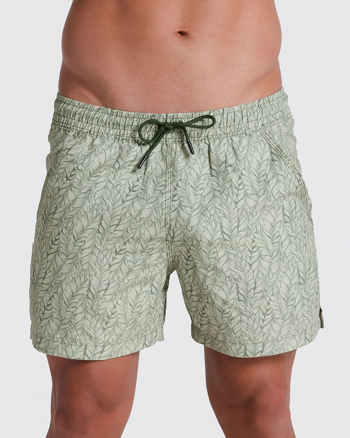 5" Eco-Friendly Men's Swim Trunk with Soft Inner Mesh Lining