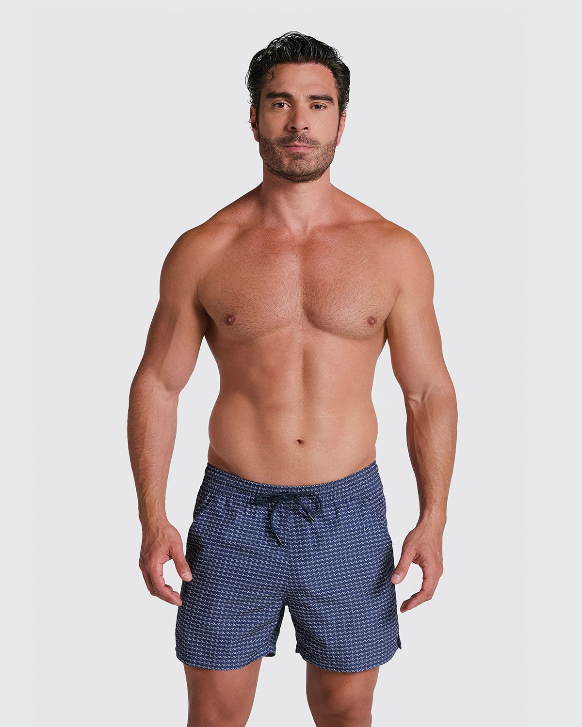 5" Eco-Friendly Men's Swim Trunk with Soft Inner Mesh Lining