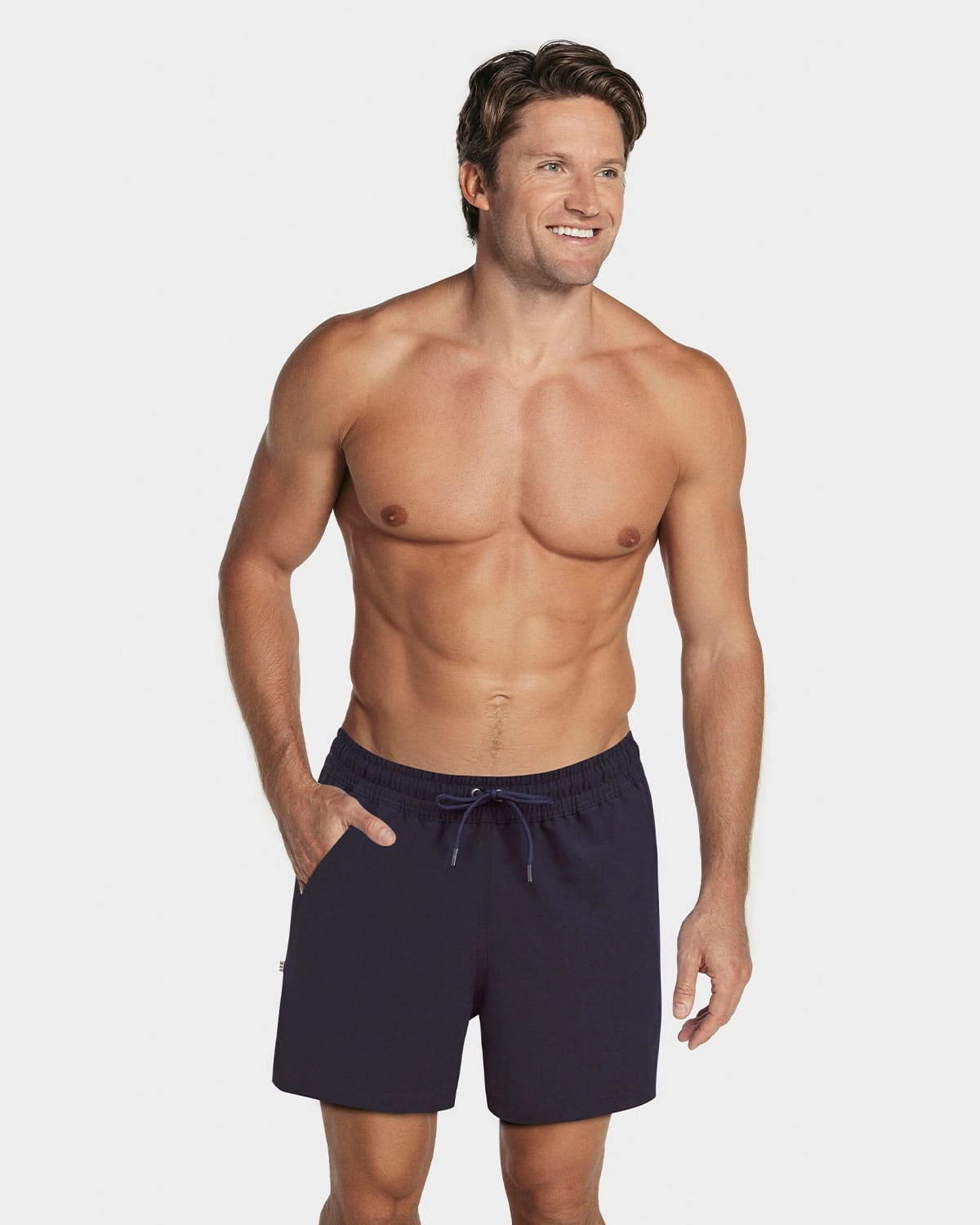 5" Eco-Friendly Men's Swim Trunk with Soft Inner Mesh Lining