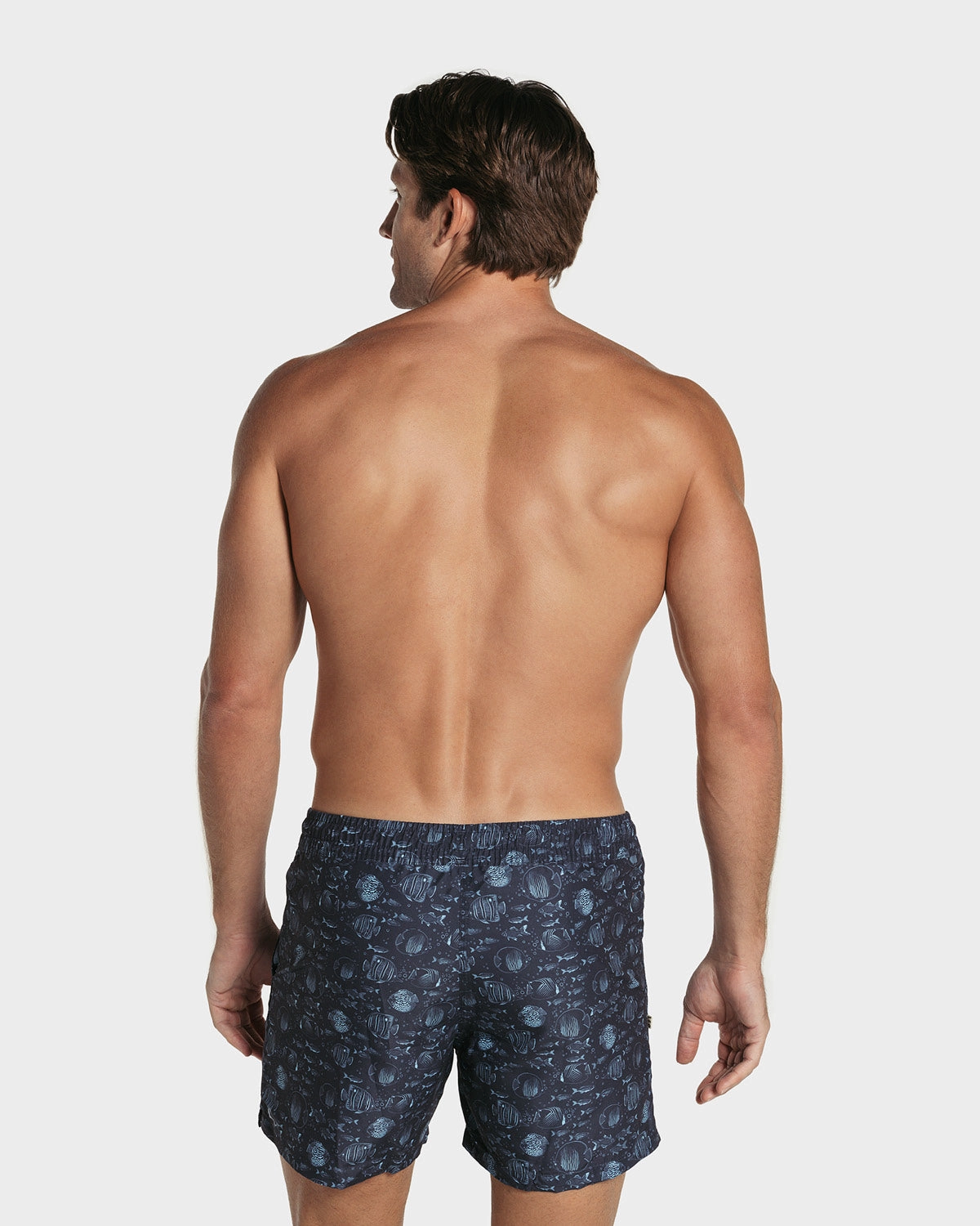 5" Eco-Friendly Men's Swim Trunk with Soft Inner Mesh Lining