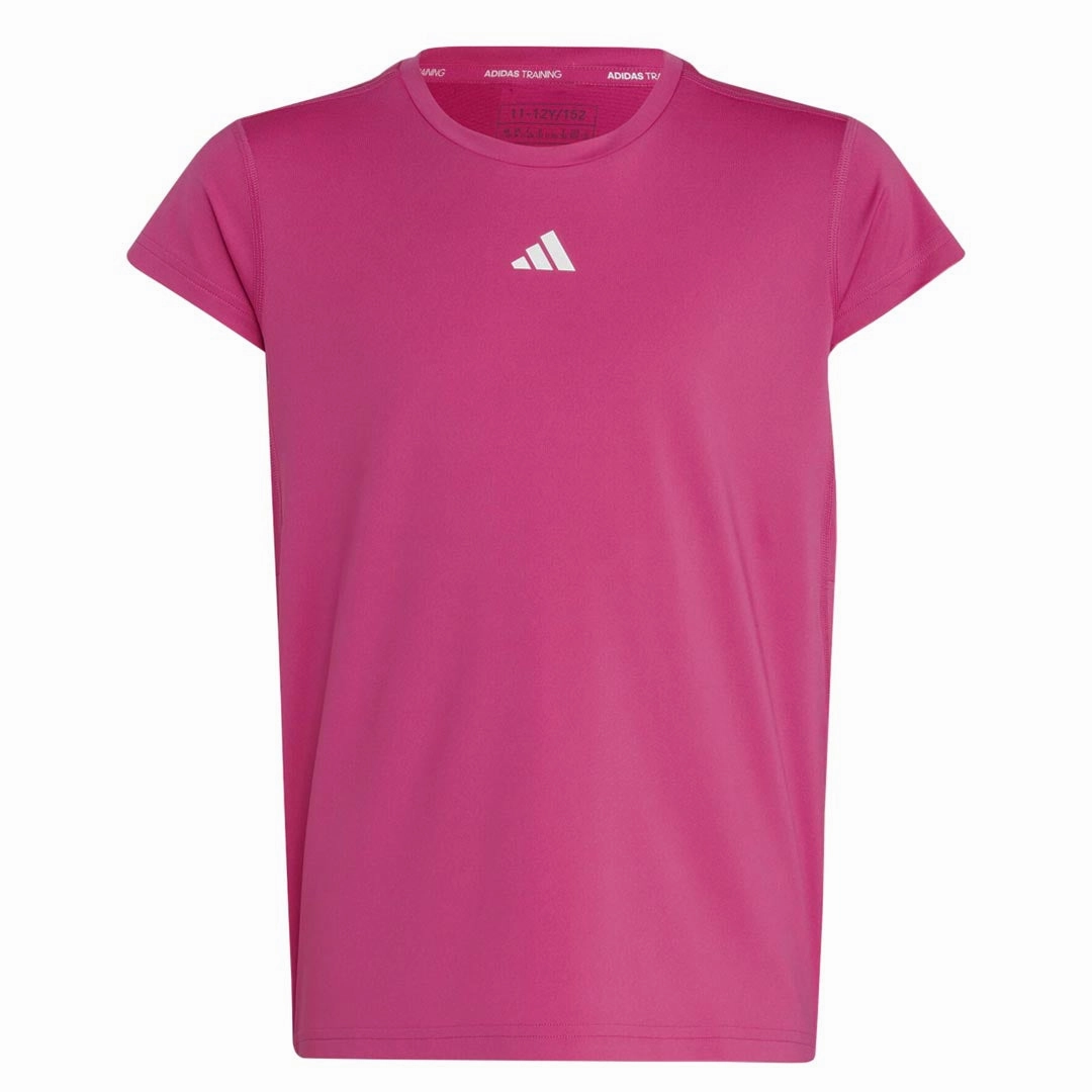 adidas - Girls' (Junior) Aeroready 3-Stripes T-Shirt (IC0353)
