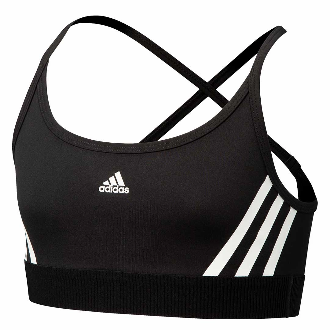 adidas - Girls' (Junior) All Me 3-Stripes Sports Bra (FZ8974)