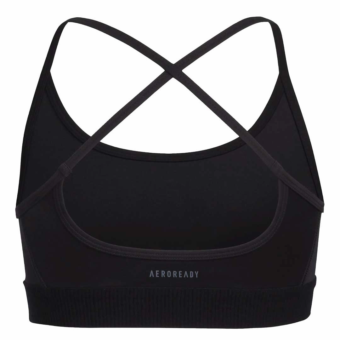 adidas - Girls' (Junior) All Me 3-Stripes Sports Bra (FZ8974)
