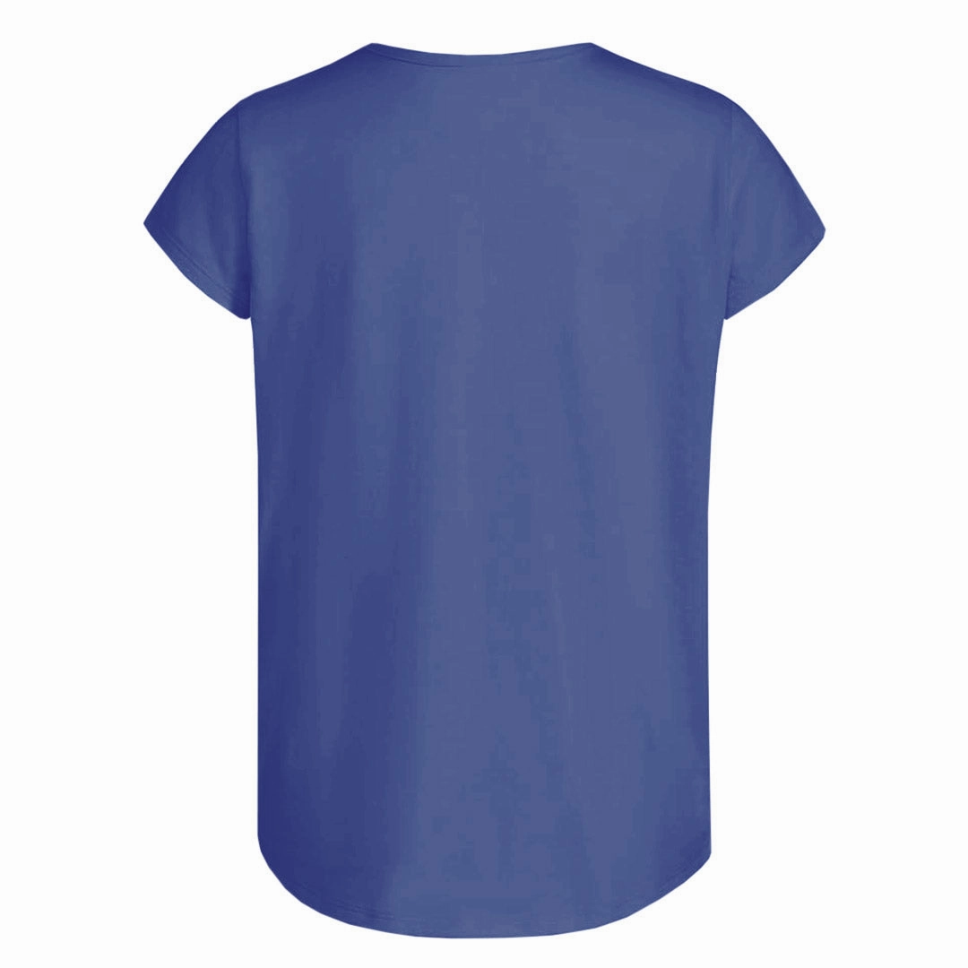 adidas - Girls' (Junior) Badge Of Sport T-Shirt (GC4377 BLU)
