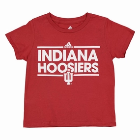 adidas - Kids' (Toddler) Indiana Hoosiers Script T-Shirt (R4PAI0D85)