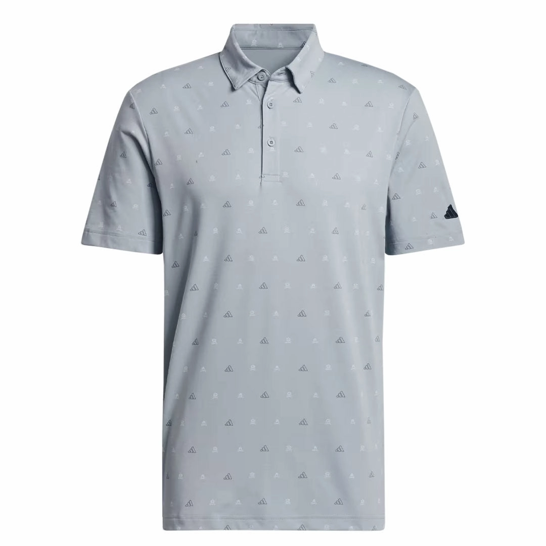 adidas - Men's Go-To Mini Crest Print Polo (IS7332)