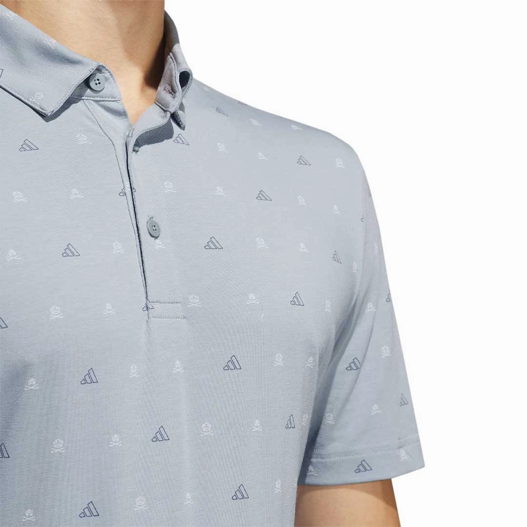 adidas - Men's Go-To Mini Crest Print Polo (IS7332)