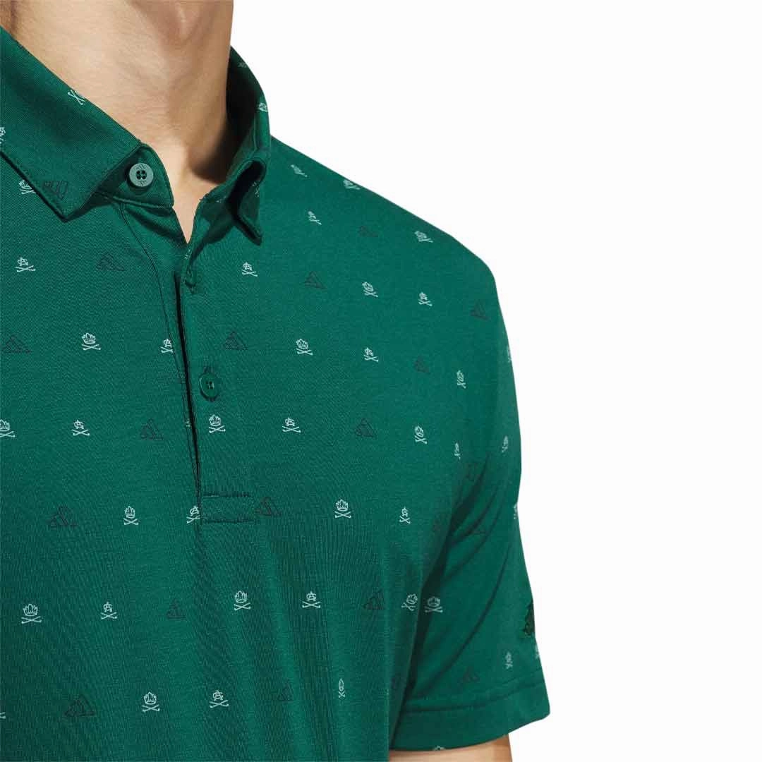 adidas - Men's Go-To Mini Crest Print Polo (IS7334)