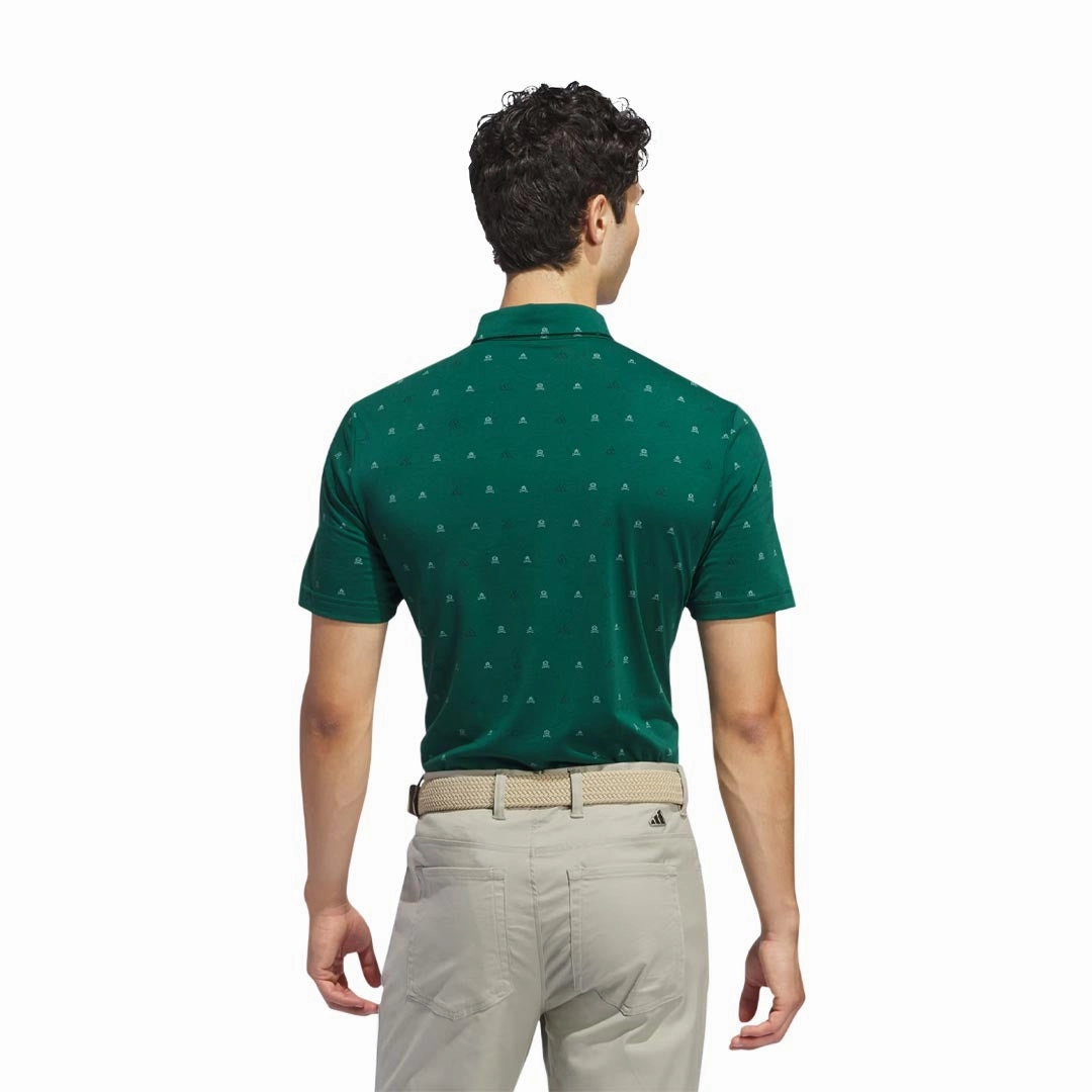 adidas - Men's Go-To Mini Crest Print Polo (IS7334)