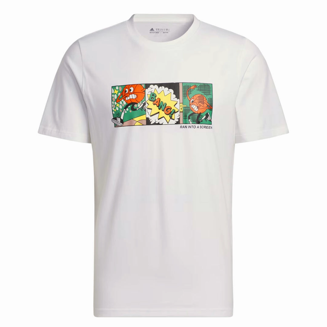 adidas - Men's Lil Stripe Graphic T-Shirt (IC1866)