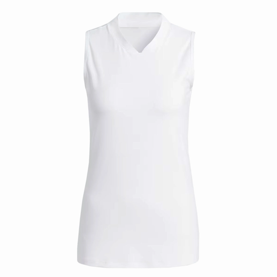 adidas - Women's Embossed Sleeveless Polo (HY7170)