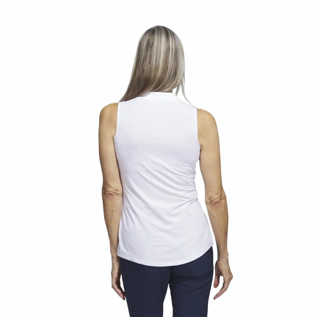 adidas - Women's Embossed Sleeveless Polo (HY7170)
