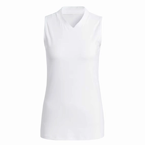 adidas - Women's Embossed Sleeveless Polo (HY7170)