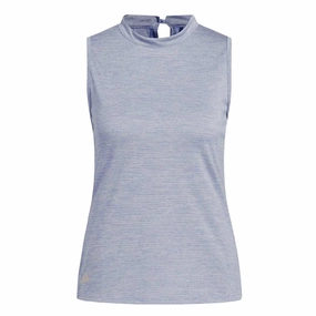 adidas - Women's Heathered Sleeveless Polo (HS8947)