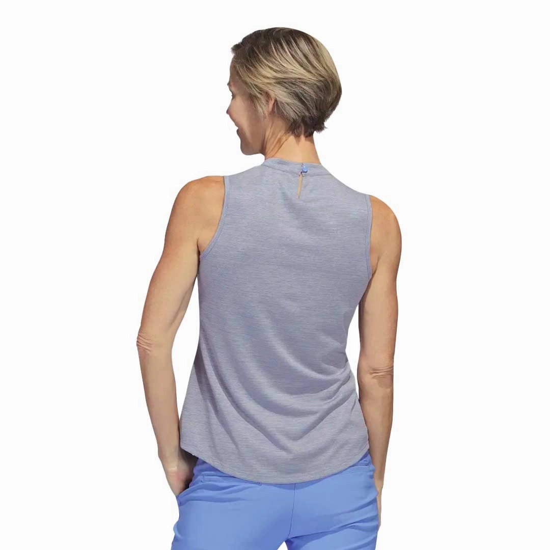 adidas - Women's Heathered Sleeveless Polo (HS8947)