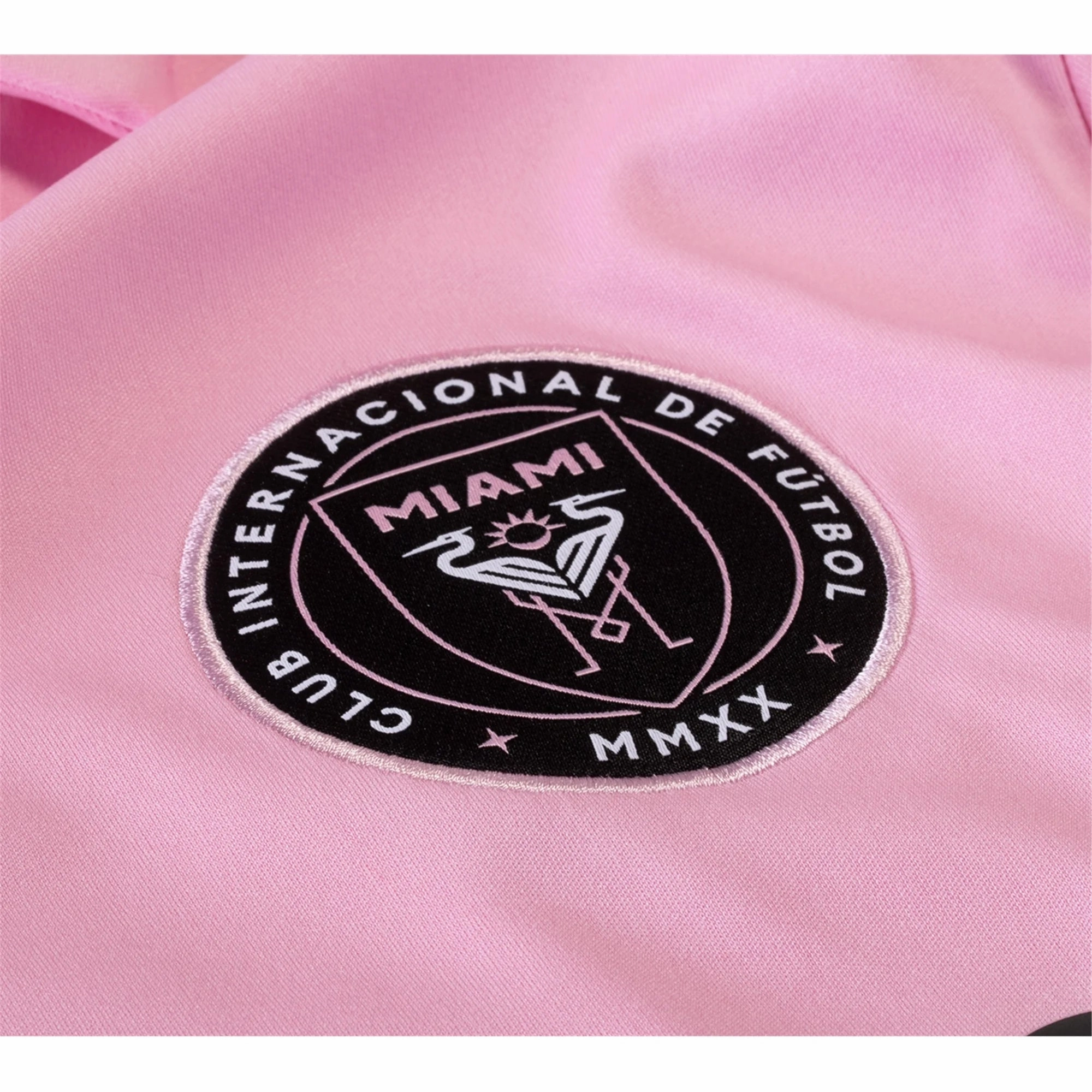 adidas Inter Miami Jordi Alba Home Jersey 23/24 w/ MLS   Leagues Cup Patch   Match Details (True Pink/Black)