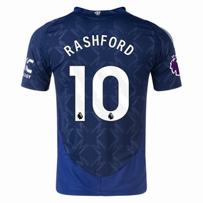 adidas Manchester United Authentic Marcus Rashford Away w/ EPL Patch 24/25 (Night Indigo)