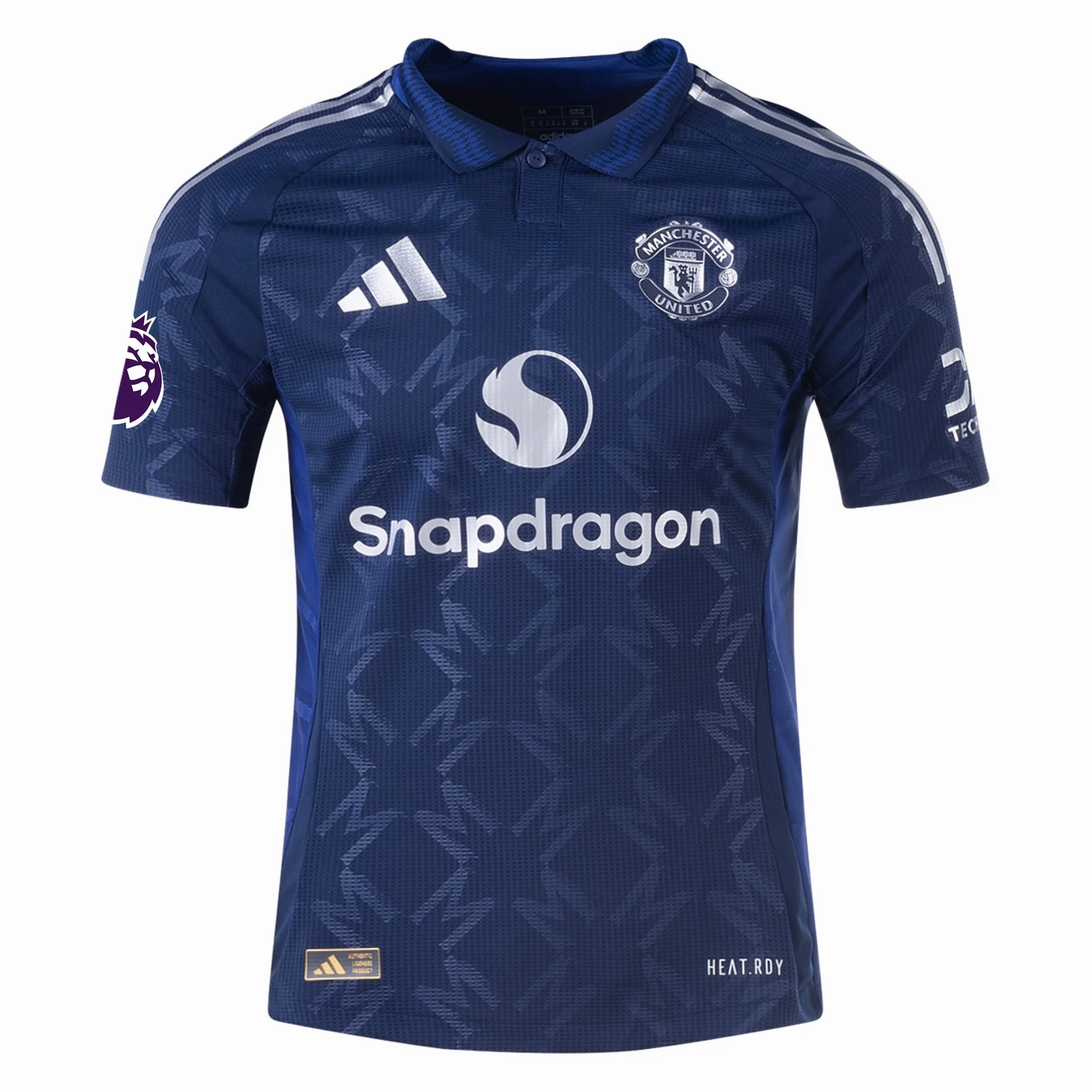adidas Manchester United Authentic Rasmus Højlund Away w/ EPL Patch 24/25 (Night Indigo)