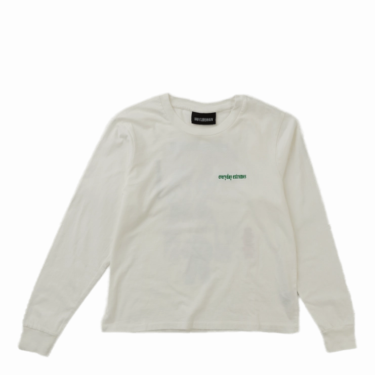 Artwork Tee Long Sleeve Off White
