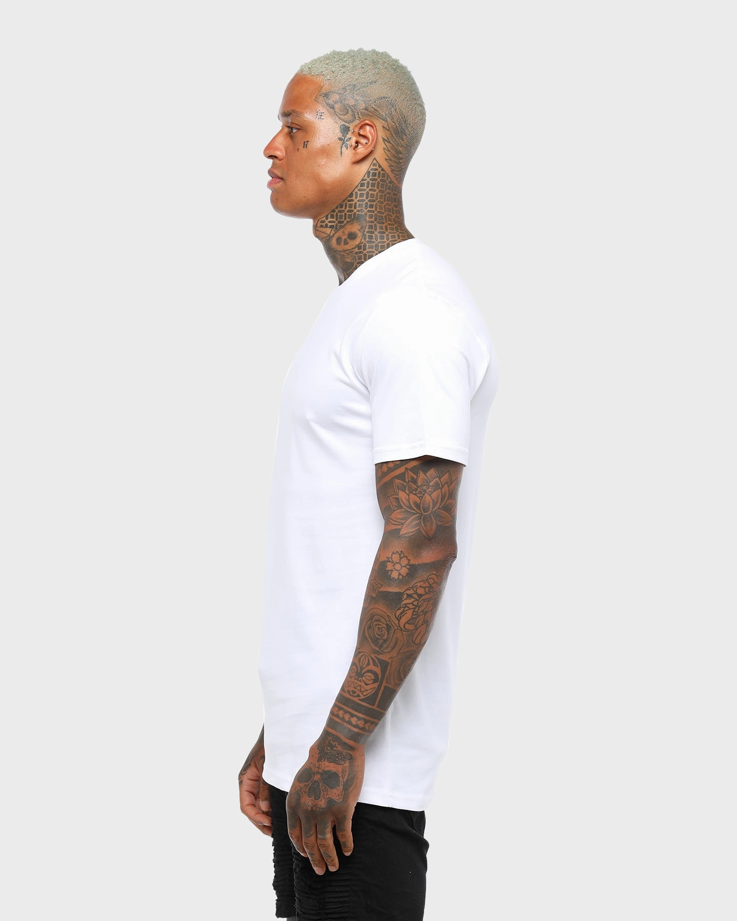 AS Colour Plain Staple T-Shirt White