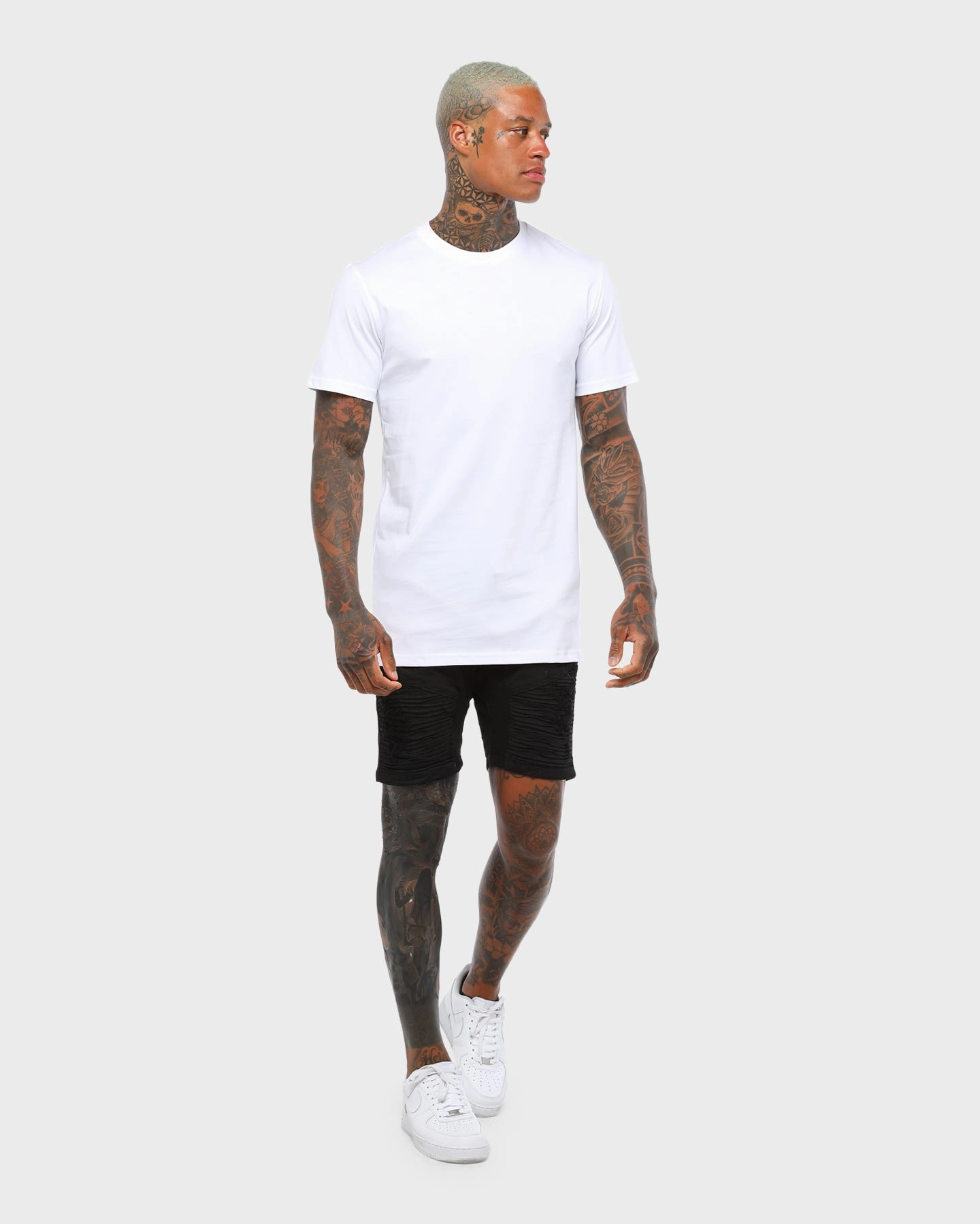 AS Colour Plain Staple T-Shirt White