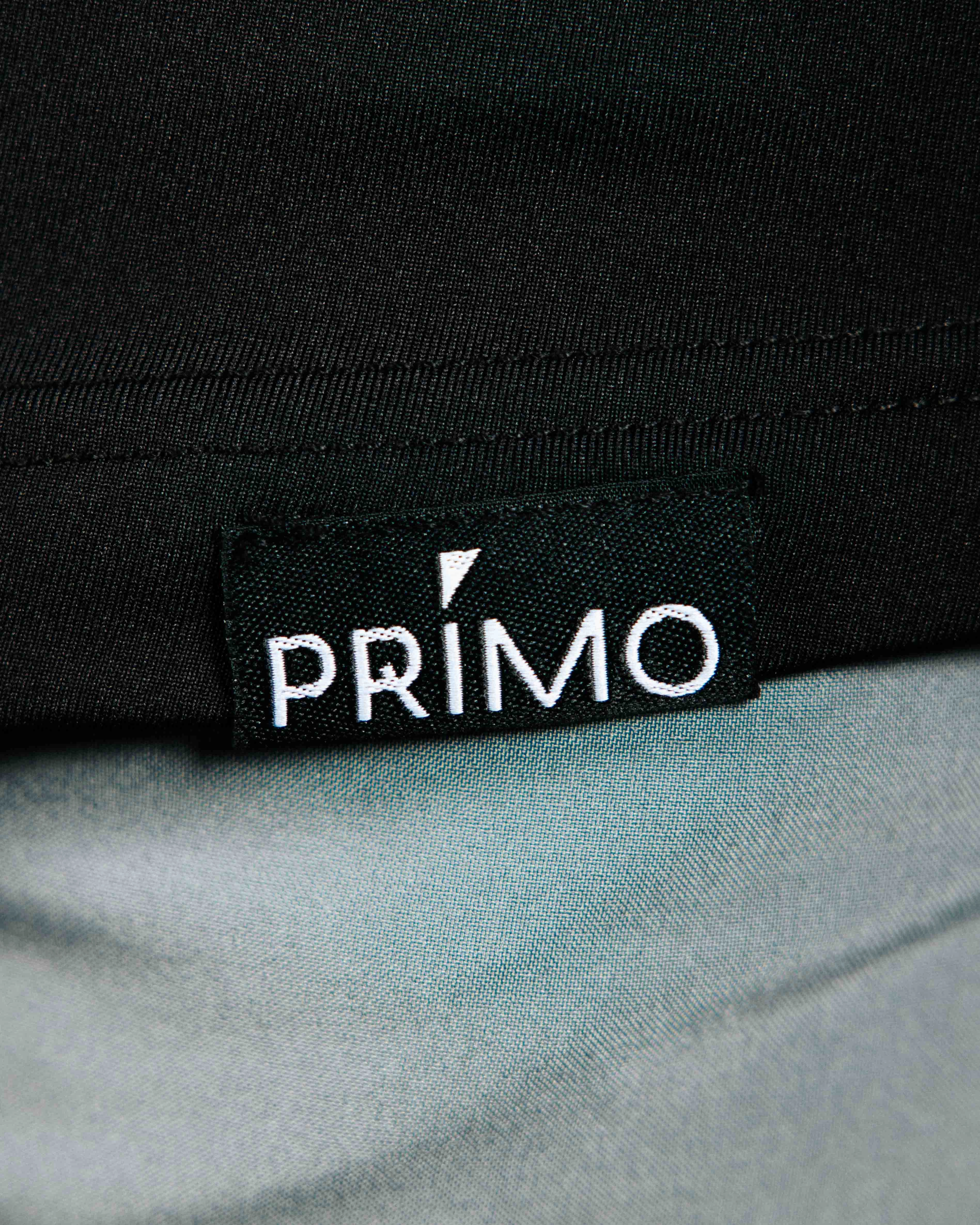 Black Long Sleeve Blade Polo