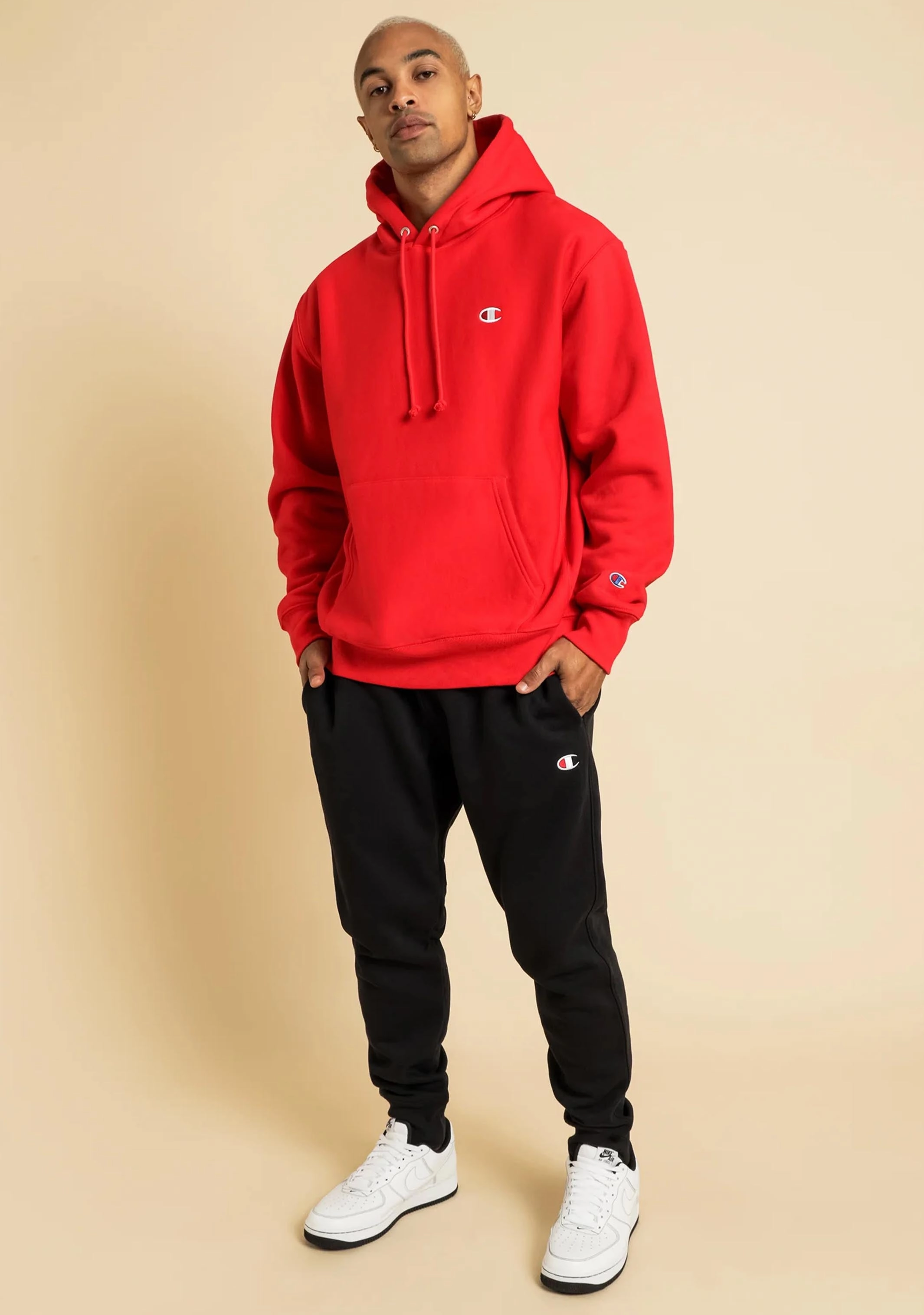 Champion Men's Reverse Weave C-Logo Hoodie