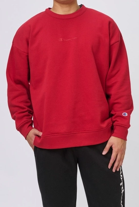 CHAMPION MEN'S SCRIPT TONAL CARDINAL SWEATSHIRT