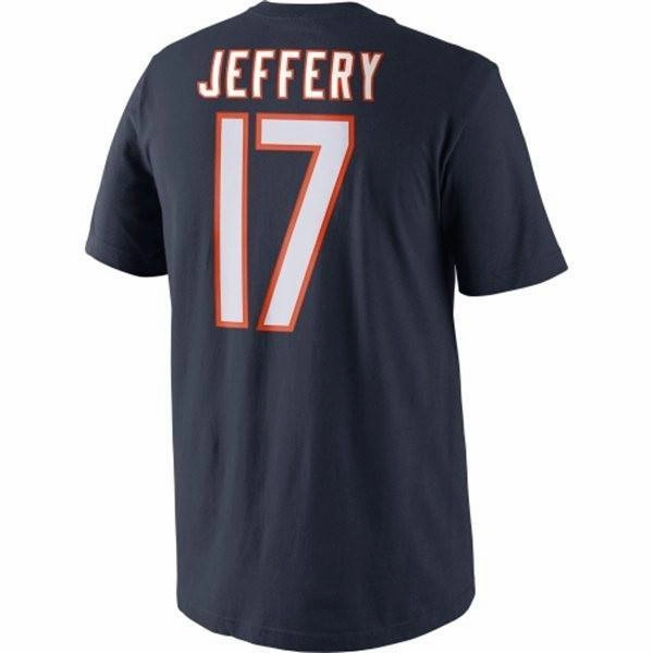 Chicago Bears Alshon Jeffery Nike Player T-shirt-Navy