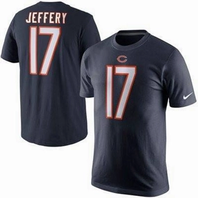 Chicago Bears Alshon Jeffery Nike Player T-shirt-Navy