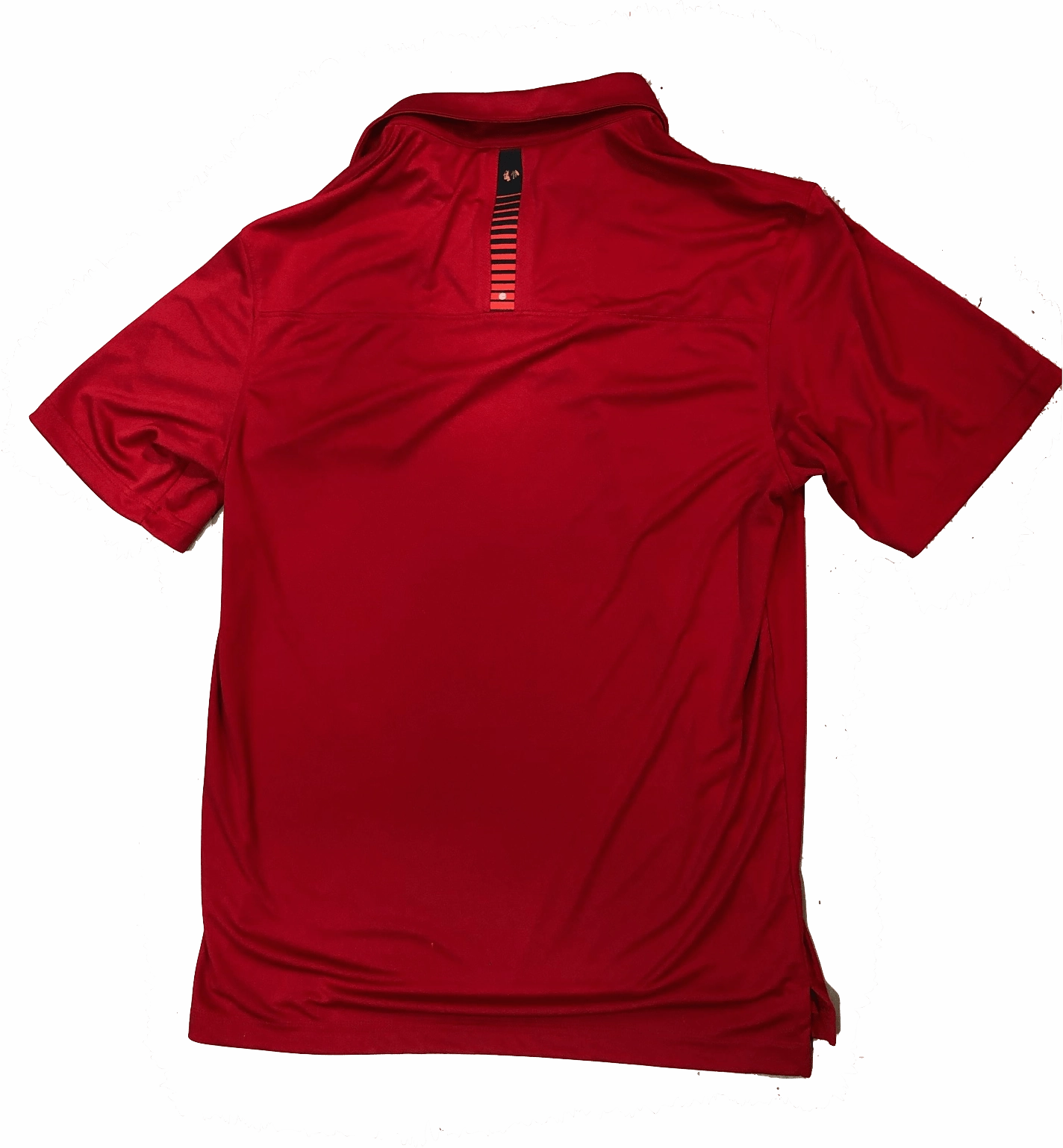 Chicago Blackhawks RPM Back Stripe Polo By Levelwear-Red