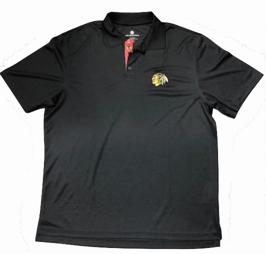 Chicago Blackhawks Skatelace Omaha Polo By Levelwear