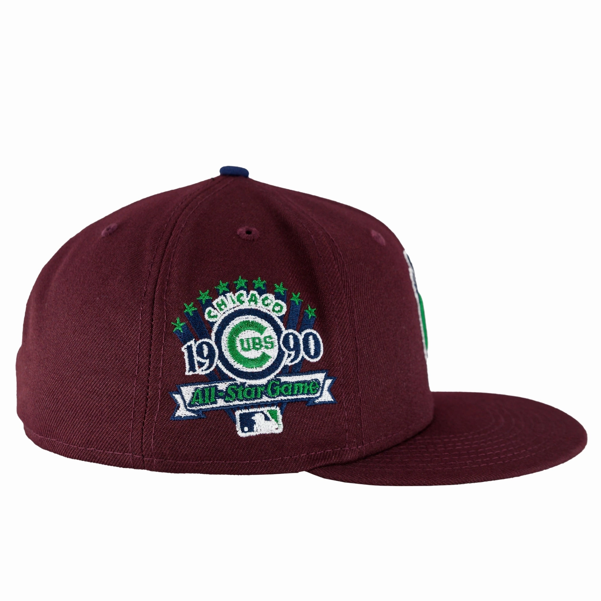 Chicago Cubs Maroon UV Navy New Era 59FIFTY Fitted Hat