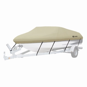 Classic Accessories 20-087-122401-00 DryGuard Heavy-Duty Waterproof Boat Cover