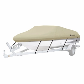 Classic Accessories 20-087-122401-00 DryGuard Heavy-Duty Waterproof Boat Cover