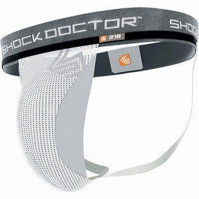 Core Supporter w/Cup Pocket - White