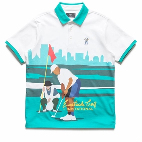 Eastside Golf Graphic Pique Polo - Multi Color