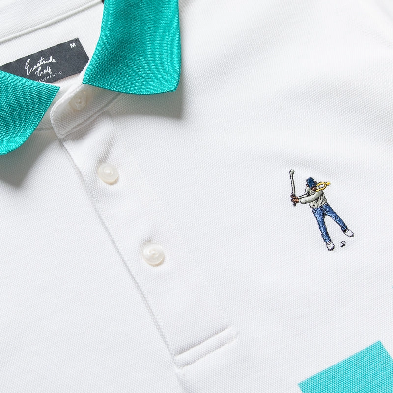 Eastside Golf Graphic Pique Polo - Multi Color