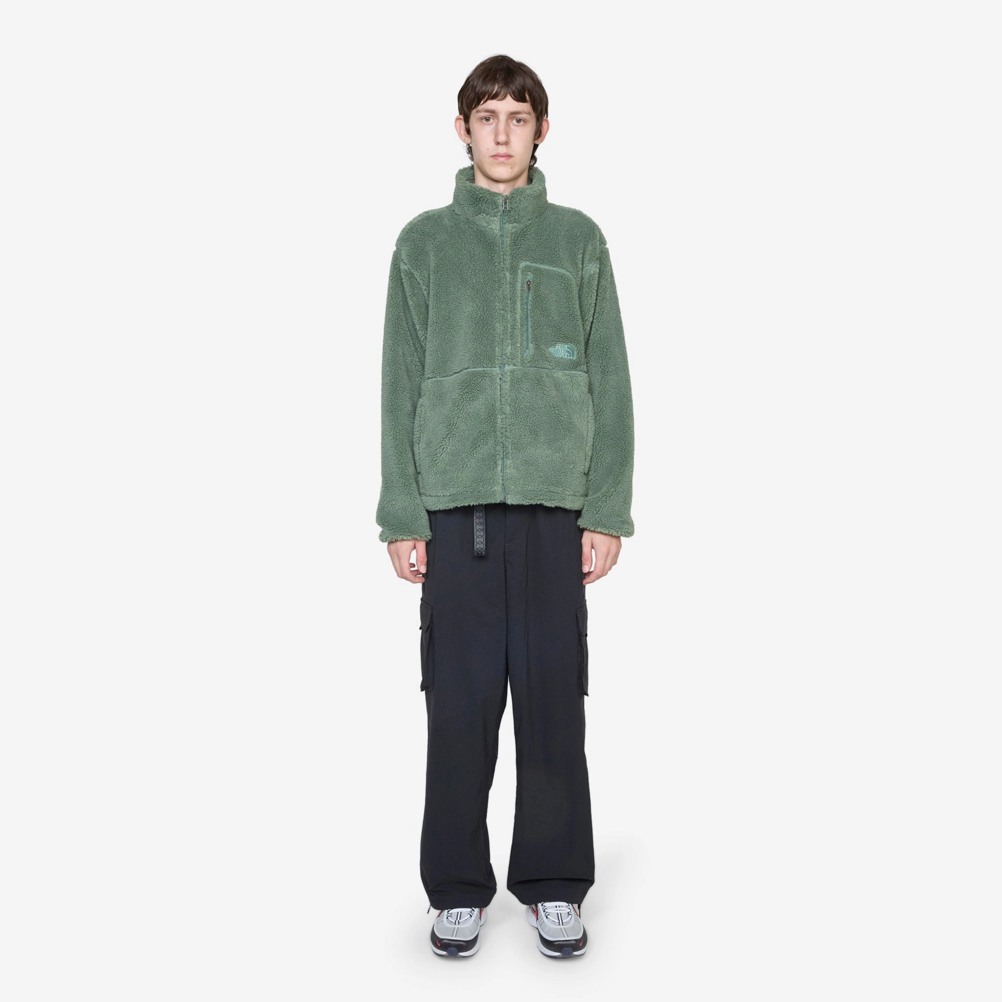 Extreme Pile 2 Full Zip Jacket Duck Green