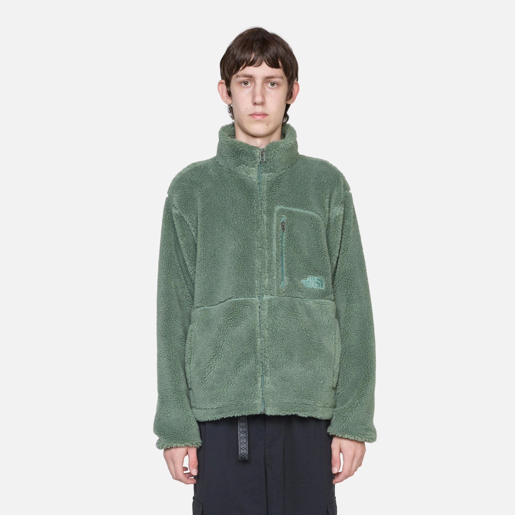Extreme Pile 2 Full Zip Jacket Duck Green