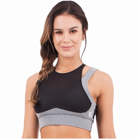 FLEXMEE 902006 Waves Sport Active Racerback Bra | Supplex 360