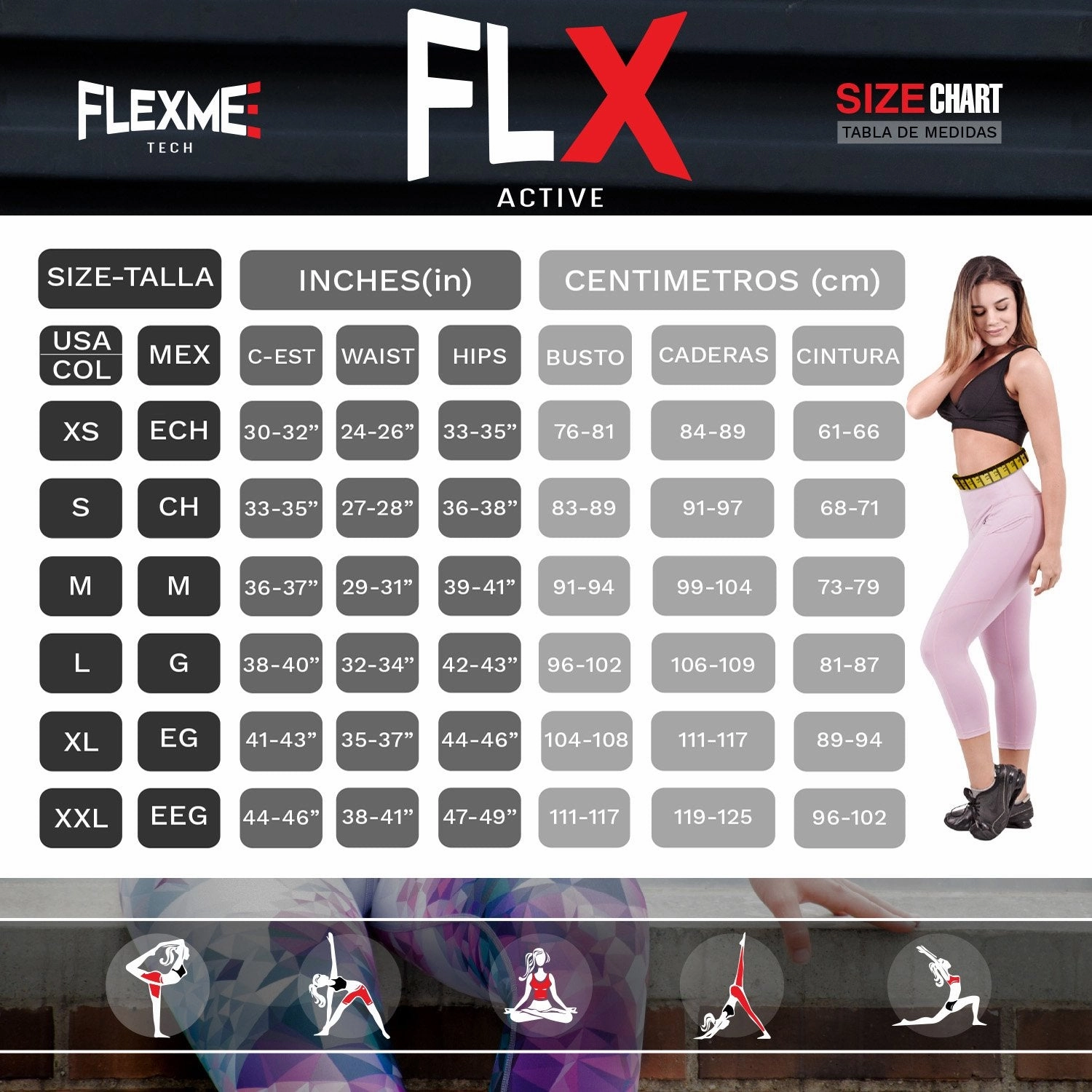 FLEXMEE 902006 Waves Sport Active Racerback Bra | Supplex 360