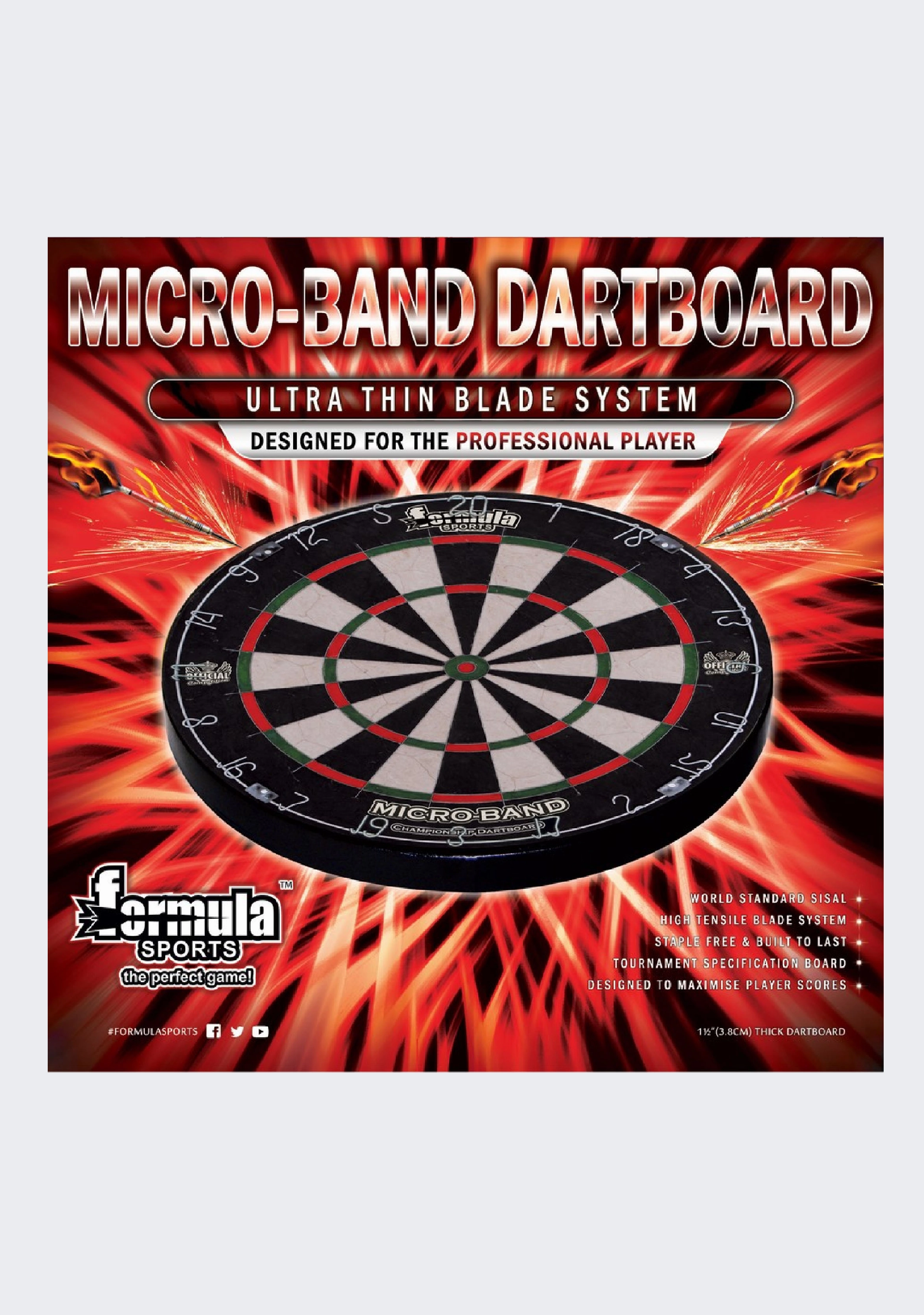 Formula Sports Micro-Band Dartboard