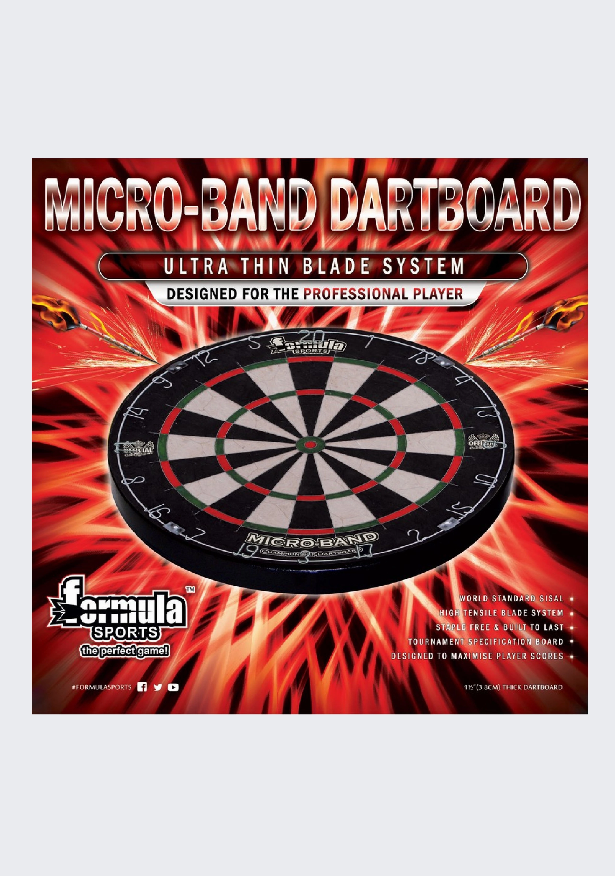 Formula Sports Micro-Band Dartboard