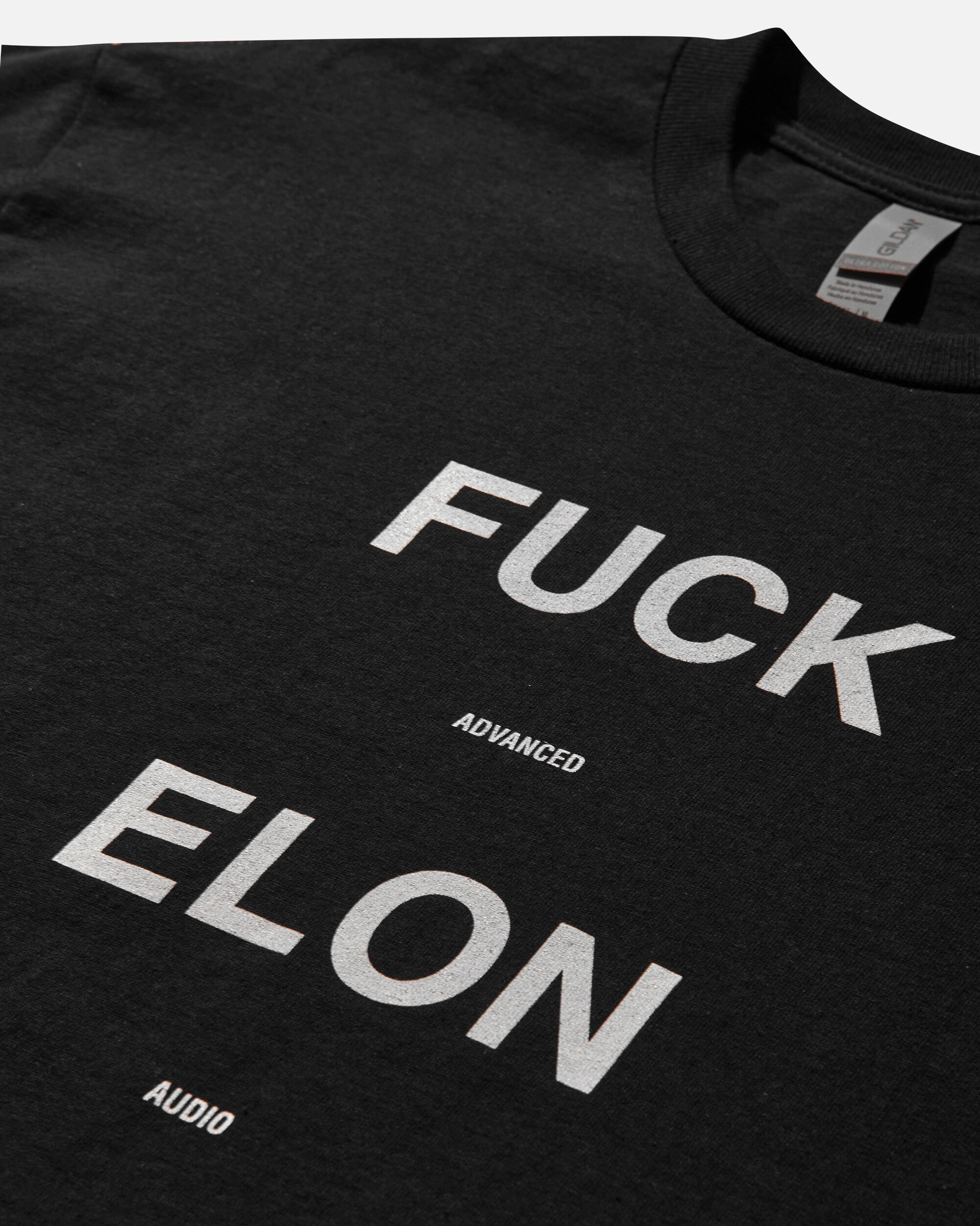 Fuck Elon Mark Jeff T-Shirt Black