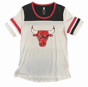 Girls Chicago Bulls Big Point Guard Short Sleeve Tee