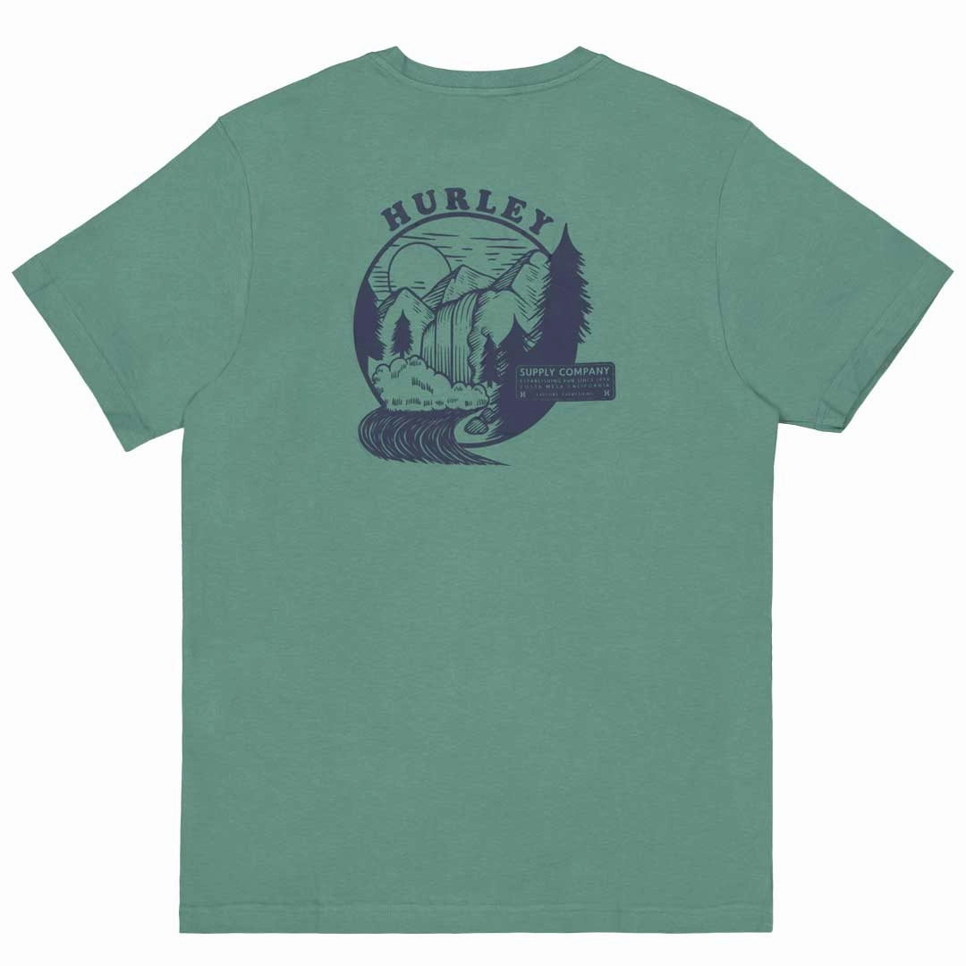 Hurley - Men's Explore Everything Short Sleeve Graphic T-Shirt (HFA24VMT-15415 398)